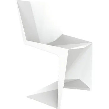 Jídelní židlička VONDOM Bílá plastová dětská jídelní židle VOXEL MINI