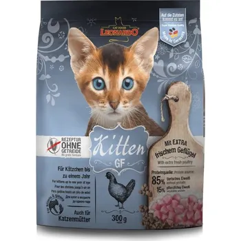 Krmivo pro kočku LEONARDO Cat Food Kitten GrainFree 300 g