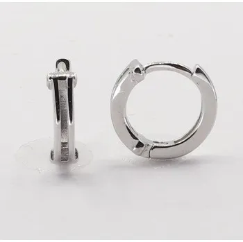 Náušnice Stříbrné náušnice kroužky