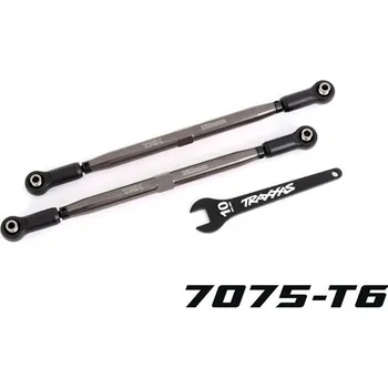 RC náhradní díl Traxxas spojovačka řízení hliníková šedá (2) (pro #7895)