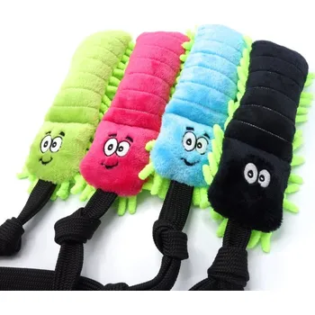 Hračka pro psa Přetahovadlo pro psa – 100nožka velká Barva: Modrá/Zelená