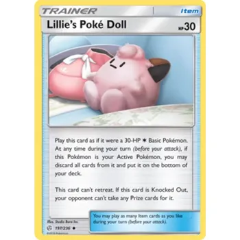 Sběratelská karetní hra Lillie´s Poké Doll 197/236 - Cosmic Eclipse Typ karty: Non-Holo