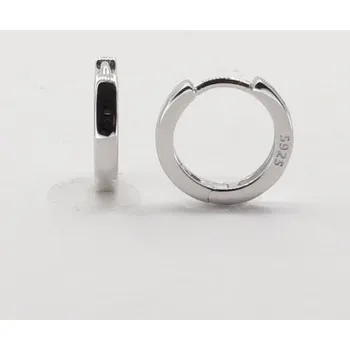 Náušnice Stříbrné náušnice kroužky