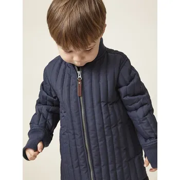 dívčí zimní kombinéza EN-FANT Termo souprava Solid Blue Nights 92 (doporučená výška 90-97cm)