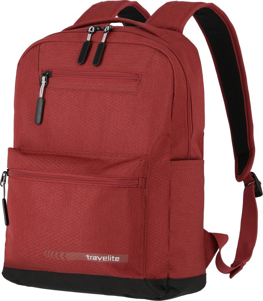 Travelite Kick Off Backpack M 17 l barva: Red