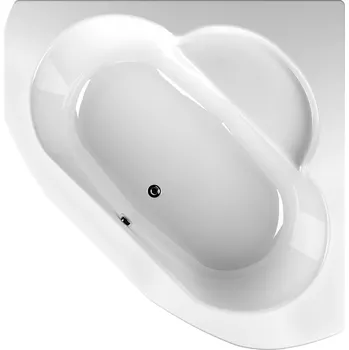 Vana TEIKO Kassandra - Rohová akrylátová vana 140 x 140 cm, bílá - V111147N04T01001 Nohy zdarma