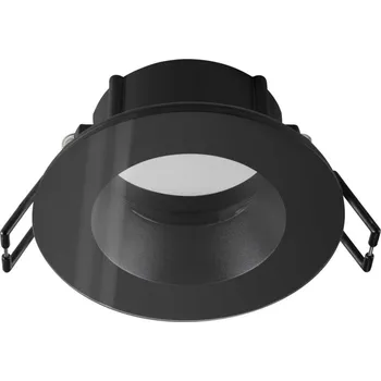 Příslušenství pro svítidlo BIG WHITE (SLV) NEW TRIA 68 kroužek pro vestavbu do stropu, D: 8,3 H: 3,55 cm, IP 65, vč. skla, černá 1007336