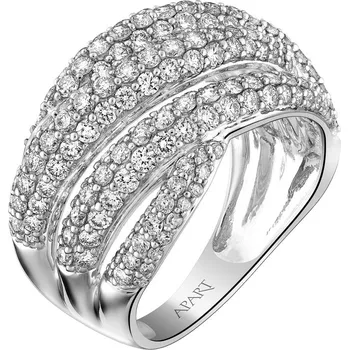 Prsten Prsten z bílého zlata s diamanty - 2,13 ct - ryzost 585 - 214.198