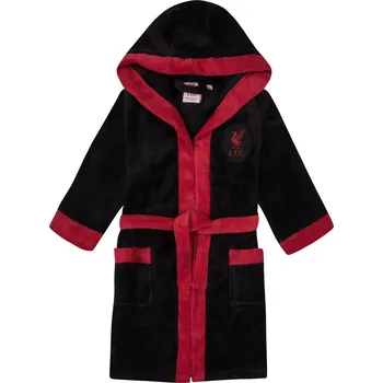 Chlapecký župan Liverpool FC Dětský župan Liverpool FC, černý, fleecový Velikost: 11-12 r