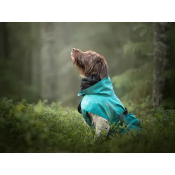 Obleček pro psa PAIKKA Reflexní pláštěnka EMERALD Velikost: 20