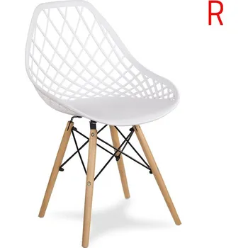 Jídelní židle Designová židle OSLO bílá Počet židlí: 1ks