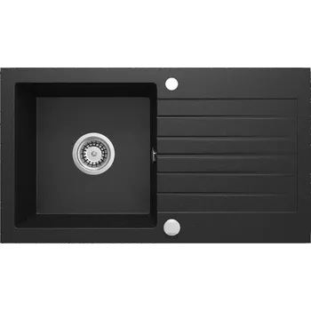 Kuchyňský dřez Granitový dřez Deante ZORBA ZQZ G113 černá metalická