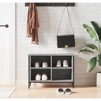 Nábytek vidaXL Botník 69 x 35 x 50 cm kompozitní dřevo [831833] Barva: šedá sonoma