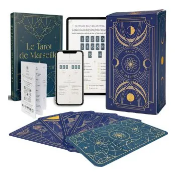 Tarot De Marseille - Tarot Divinatoire Avec Livret & E-Book Explicatif – (FR)