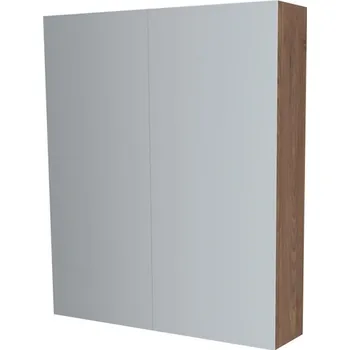 Kotel Mereo Koupelnová skříňka zrcadlová 60 cm, galerka, 2 x dvířka, Multidecor, Ořech Predazzo CN798G62ORP1