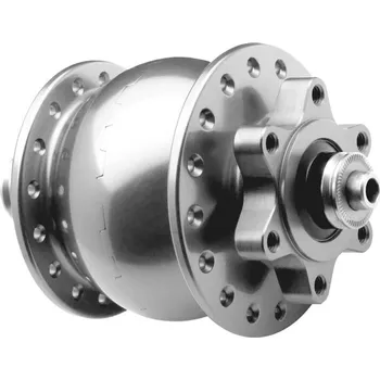 Zapletené kolo Dynamo na kolo SON 28 disc 6-bolt - stříbrná - 36d