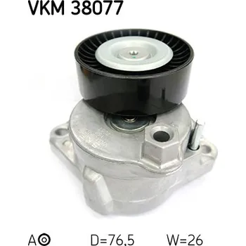 Napínák, žebrovaný klínový řemen SKF VKM 38077