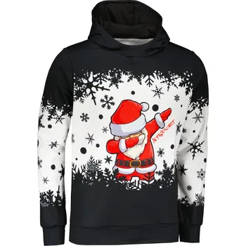 Pánské oblečení Pánská mikina premium ALTISPORT VOJ/ALMVN2MI01 ČERNÁ XXXL