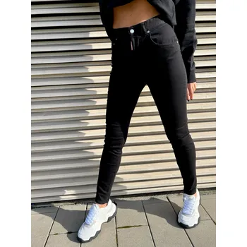 Dámské džíny Dámské džíny Dsquared2 S75LB0840 černé Velikost: 38