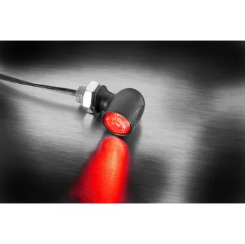 Zadní světlomet Zadní mini LED světlo/brzdové světlo KELLERMANN SPOT RB 199.700 - BARVA ČERNÁ/TMAVĚ KOUŘOVÉ SKLÍČKO (speciální edice se sportovním tvarem.)