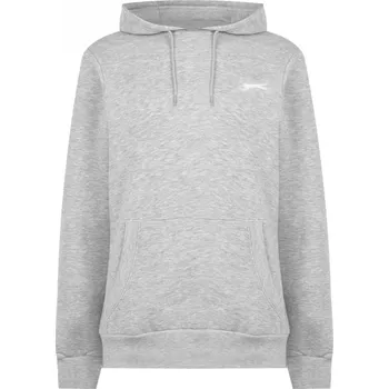 Pánská mikina Slazenger Fleece pánská mikina Grey Marl XXL
