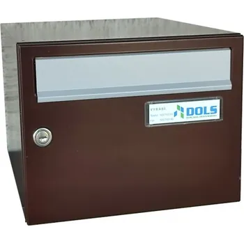 Poštovní schránka Poštovní schránka B-21 - lakovaná RAL 8017 + stříbrná sklapka