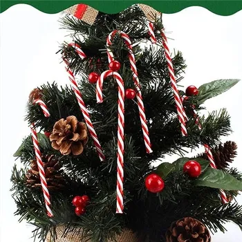 Vánoční dekorace Vánoční ozdoby - 24 ks cukrátek