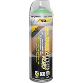 Barva ve spreji Motip Fluor značkovač zelená Color Mark Spray 500ml