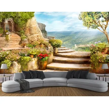 Fototapeta Solution Media 3D tapety - Zahrada MU1738 3 - 3D Relief - Vliesová tapeta - 320g/m2