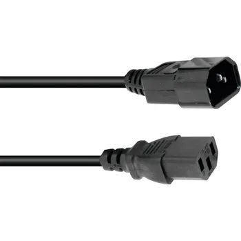 Napájecí kabel IEC prodlužovací kabel, 5 m