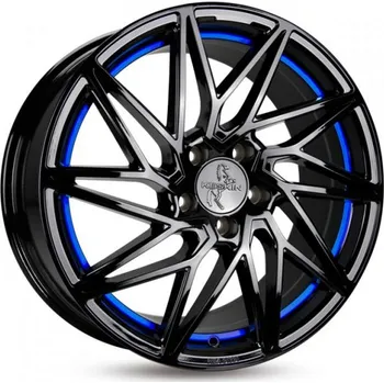 Disk KESKIN Alu Kola Keskin Kt20 8.5X20 5X112 ET45 Black Painted Blue Inside 72.6