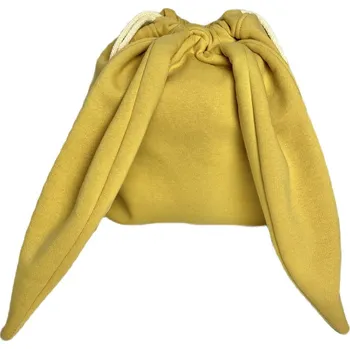 Městský batoh Mimilove Bavlněný batůžek králíček Hořčicový