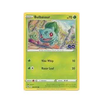Sběratelská karetní hra Pokémon karta Bulbasaur 001/078 - Pokémon Go