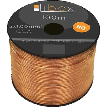 Audio kabel Reproduktorový kabel Libox 2x1,00