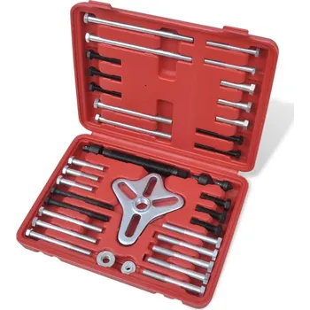 Sada nářadí vidaXL Stahovák tlumiče klikového hřídele , 45 ks [210275]