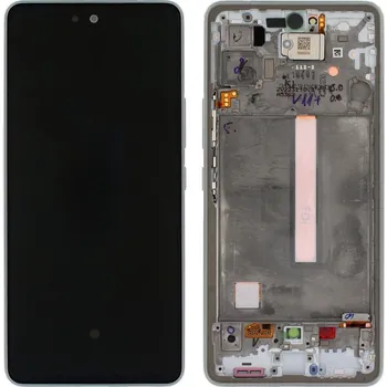 LCD display Samsung A536 Galaxy A53 5G + dotyk + přední kryt OLED náhrada černý