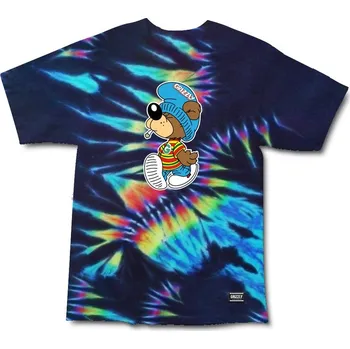 Pánské tričko GRIZZLY triko - Delinquent Ss Tee Tdye (TDYE) velikost: M