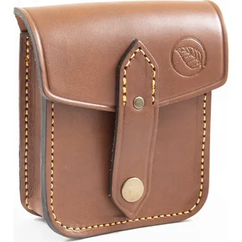 Kožená kapsa na opasek Casström - Koňak