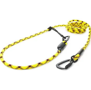 Vodítko pro psa Tamer Lanové vodítko EASYLONG TWIST | Velký pes | Krajta žlutá - 114 Délka: 3 m