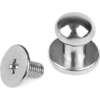 Nýt Sedlářský nýt šroubovací Ø7 mm Varianta: 1 nikl, Balení: 10 pár