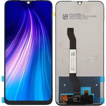 O-E-M LCD displej Xiaomi Redmi Note 8 černý + dotyková plocha