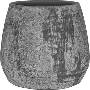 Obal na květináč Obal na květiny Toby Dark Grey 16 x 14 cm