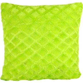 Povlak na dekorativní polštářek Vytlačovaný povlak na polštář - zelený