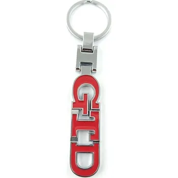 Přívěšek na klíče VW GTD kovový, včetně kroužku na klíče