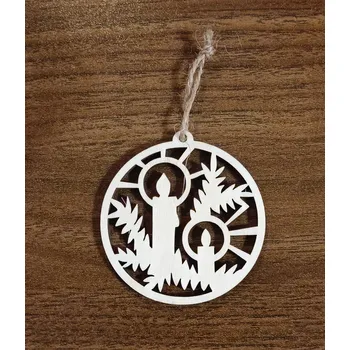 Vánoční ozdoba Dřevěná vánoční ozdoba 11