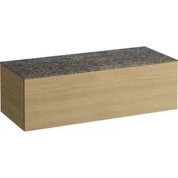 Nábytkové kování Alessi One - zásuvkový element 1200, s 1 zásuvkou, bez výřezu, top Marrone Naturale, světlý dub H4323000972501