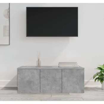 Televizní stolek vidaXL TV skříňka 80x34x30 cm kompozitní dřevo [801867] Barva: Betonová šedá