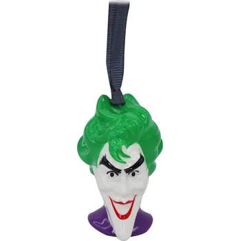 Vánoční ozdoba Halfmoonbay Batman - vánoční ozdoba Joker 7,5 x 5 x 6 cm