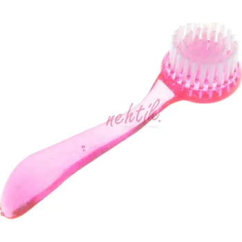 Kosmetický štětec Nailee Peelingový kartáček na obličej růžový