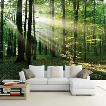 Tapeta Solution Media 3D tapety - Les MU2905 1 - Voděodolné plátno - Textilní tapeta omyvatelná - 250g/m2
